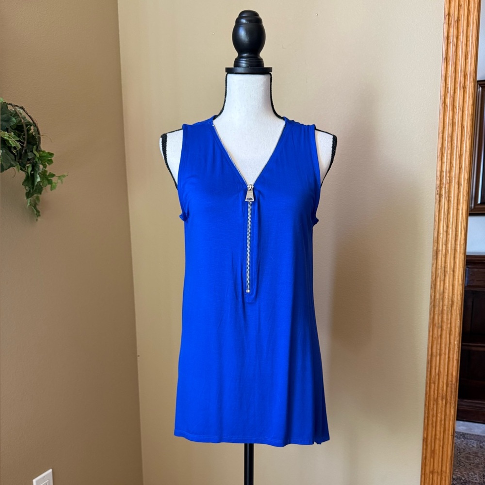 Cable & Gauge Royal Blue Sleeveless Tank Top NWOT